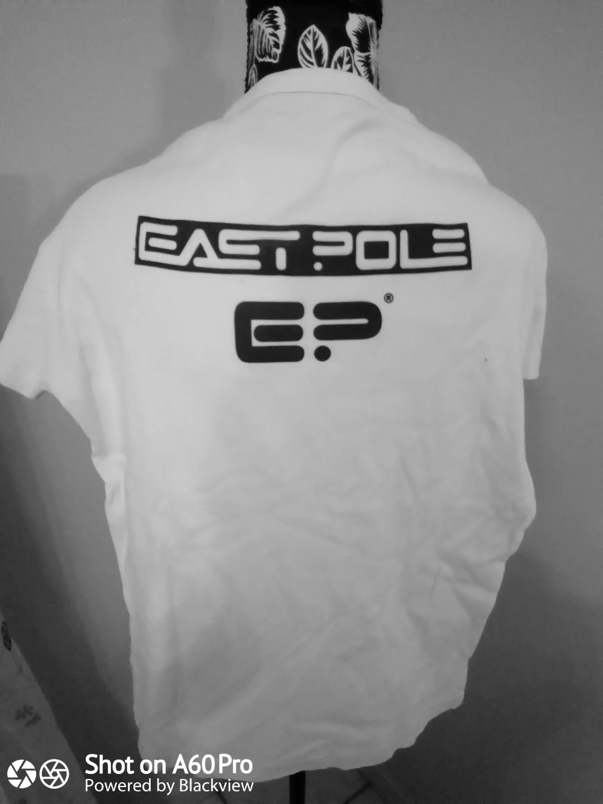 Witte heren T-shirt maat m met #capuchon – photo 4